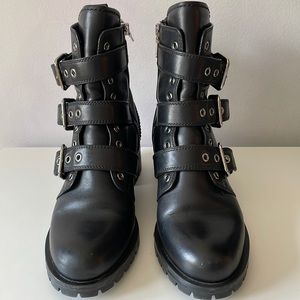 Prada Combat Boots